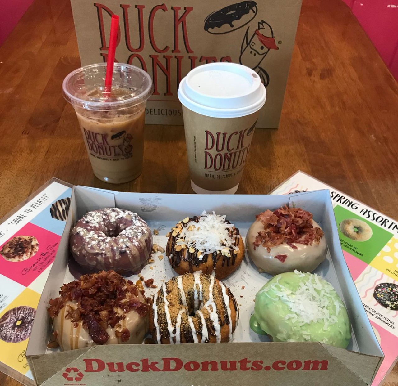 Duck Donuts
11703 Huebner Rd, (210) 476-5500, duckdonuts.com
Duck Donuts opened in late January with made-to-order donuts and customizable toppings.
Photo via Instagram / crystalcastillo.14