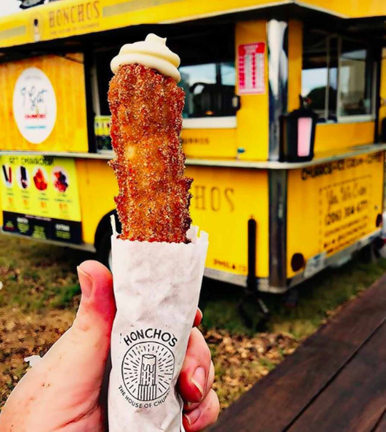 Honchos House of Churros
8190 Seguin Road, Converse, facebook.com
Honchos added a second trailer out in Converse. The space is equipped with the same menu as the Babcock/Huebner location, as well as a playground area, picnic chairs and tents.
Photo via Instagram / gohonchos