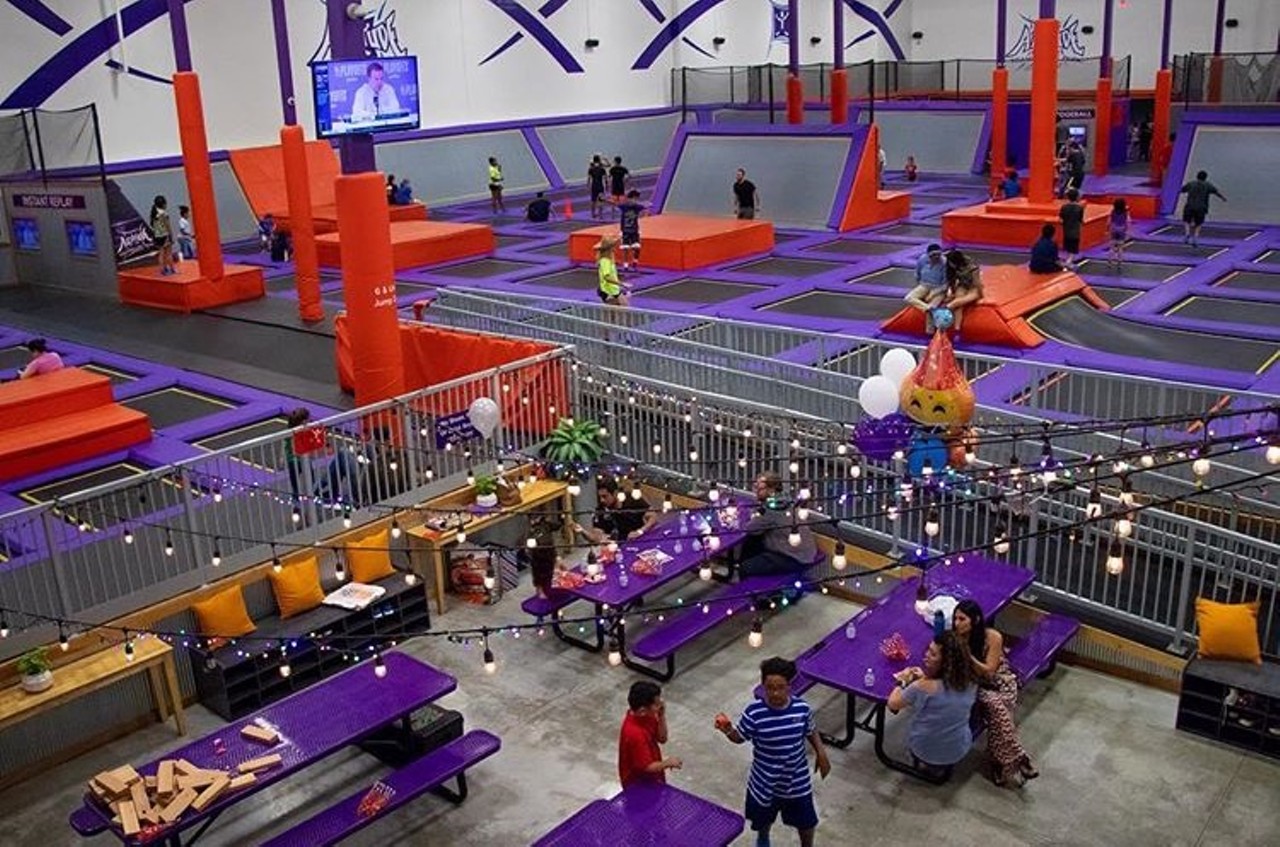 Altitude Trampoline Park
11075 IH 10 West #126, (210) 697-5867, altitudesa.com
Altitude Trampoline Park is equipped with foam pits, gymnastic tumble tracks, dodgeball courts and many other exciting attractions that will bring a smile to both kids and parents.
Photo via Instagram / altitude_sa