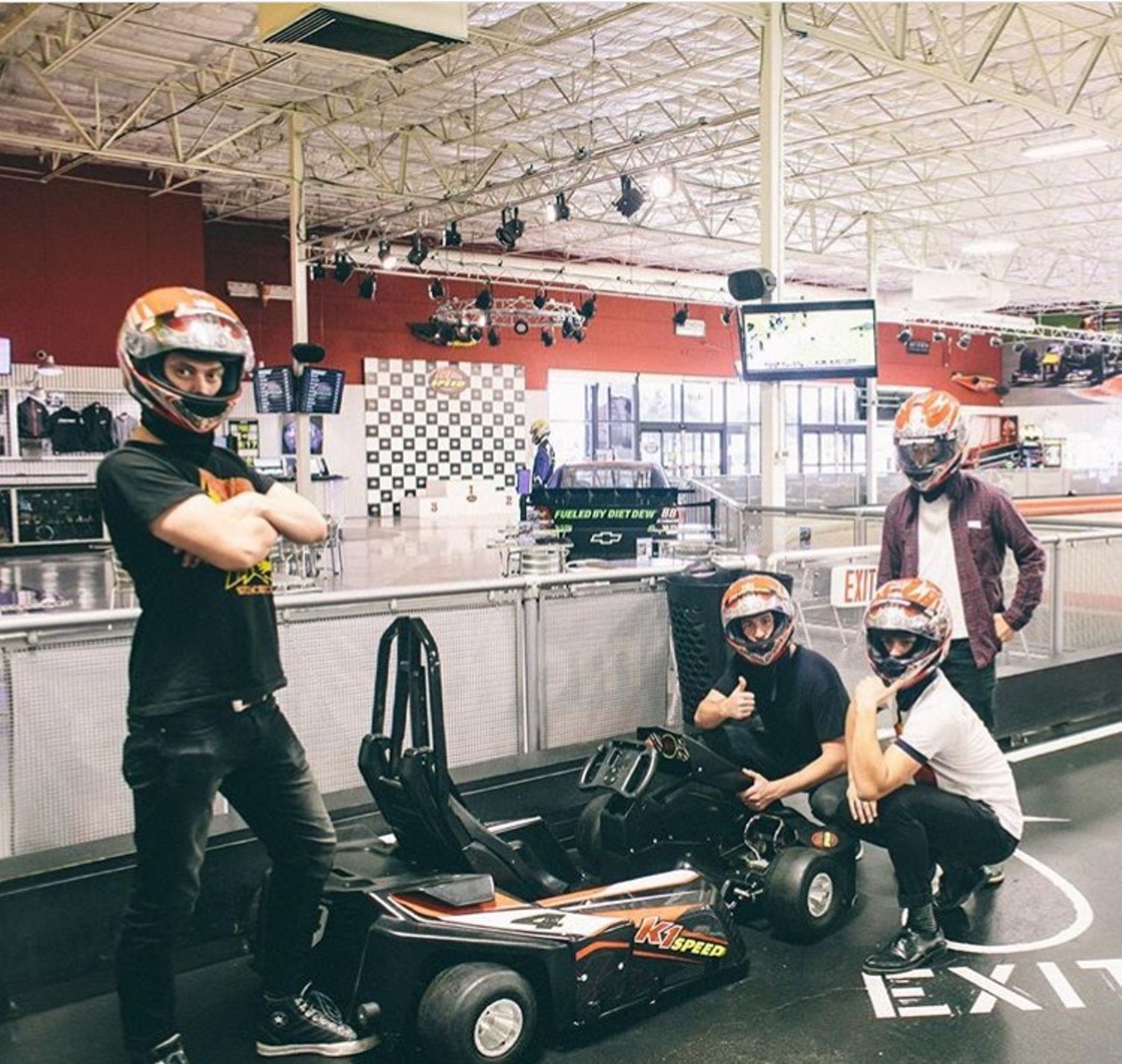 K1 Speed
6955 Northwest Loop 410, (210) 802-0802, k1speed.com
K1 is a super cool racing center with electric go-karting for all ages. The track is perfect for novice racers or more extreme sportsman looking to introduce their kids to the wonderful activity.
Photo via Instagram / dreamersjoinus