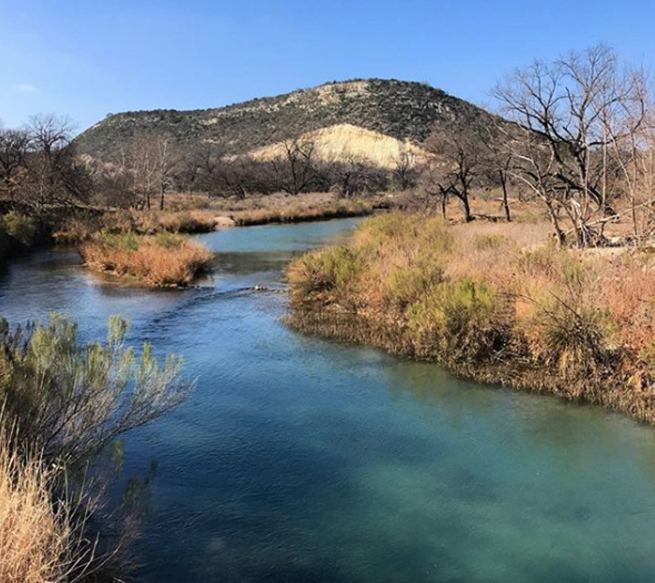 South Llano River
1927 Park Rd 73, Junction, tpwd.texas.gov
Photo via Instagram / brooke.a.simmons