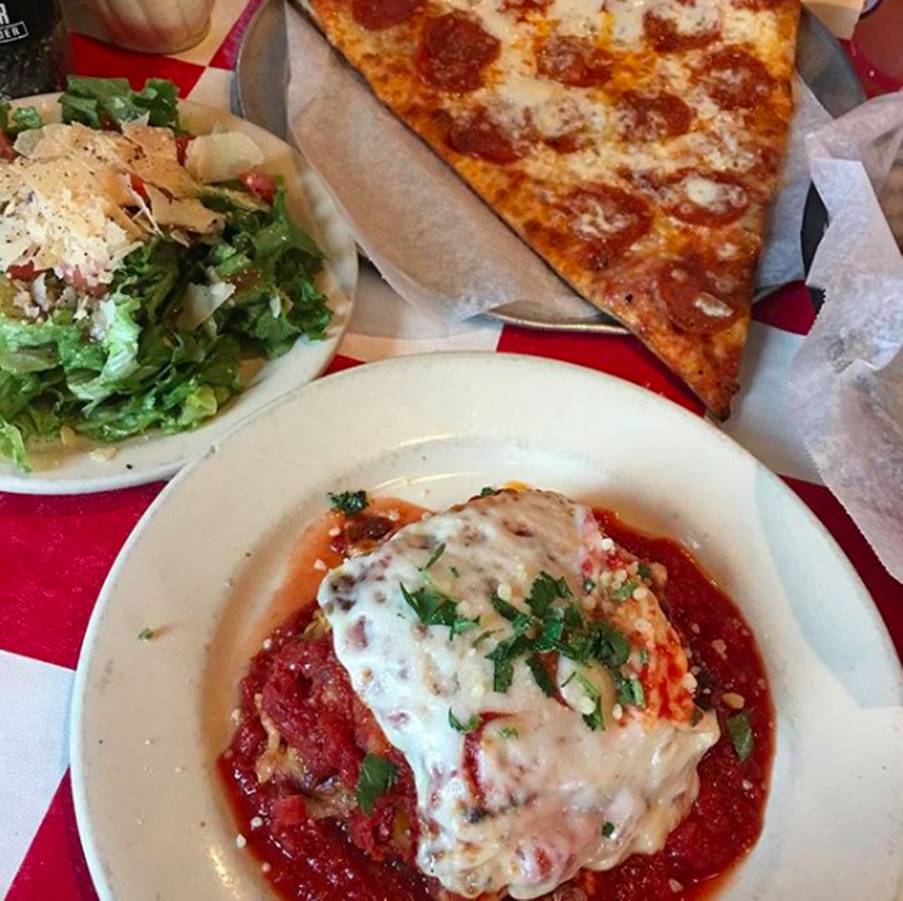 Julian’s Italian Pizzeria & Kitchen
Multiple locations, julianspizzeria.com
With one location in Alamo Heights and another on West Ave., Julian’s is still growing and making a presence in San Antonio since opening in 2006. Taste the homemade and made-to-order dishes and you’ll see why Julian’s is on the up.
Photo via Instagram / princesslippylip