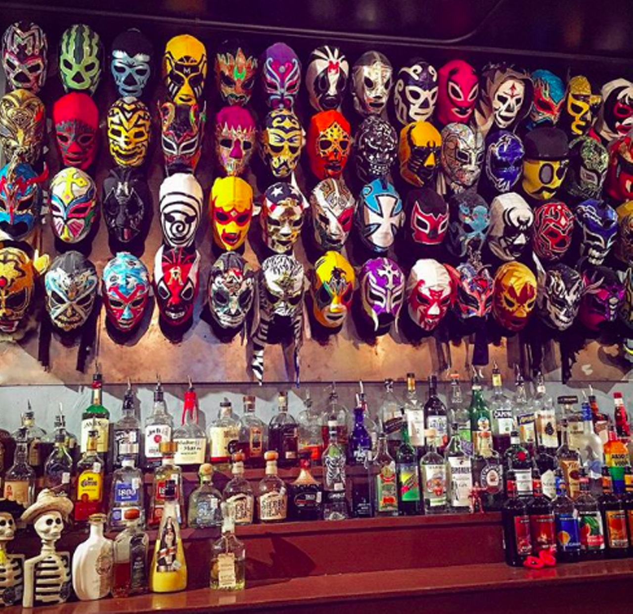 El Luchador
622 Roosevelt Ave, (210) 272-0016, facebook.com
Bow down to el supreme luchador! You’ll love the Lucha Libre theme and let loose with the cocktail menu and weekly DJ takeovers.
Photo via Instagram / chachaluxedevil