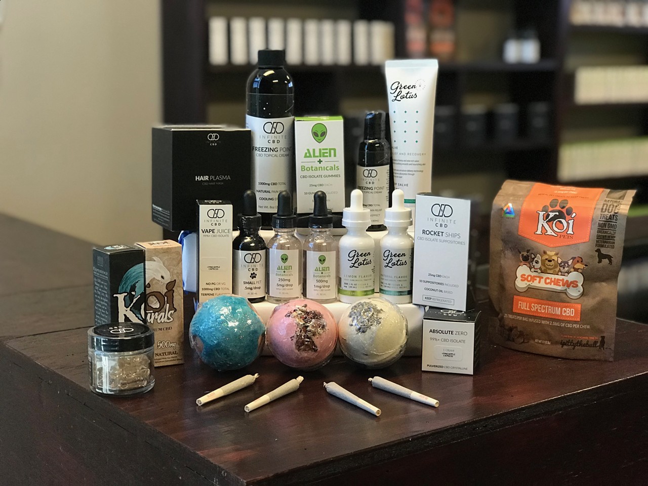 Alien Botanicals 
6563 Babcock Rd #110
Are you stressed? Do you suffer from Anxiety? Are you having muscle soreness or joint pain? We have the answers! Come educate yourself on the benefits of CBD today!