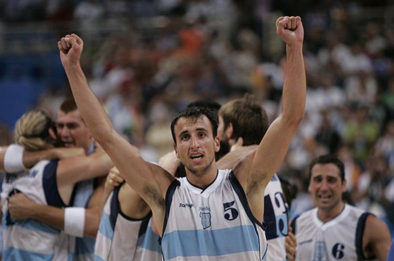 When he totally owned Team USA in the 2004 Olympics
The same year that Argentina had an impressive win over Serbia and Montenegro, Ginobili helped lead Argentina to new heights. Of course, he a lot on his own. Not only did Ginobili completely own Spurs teammate Tim Duncan, but also Team USA players LeBron James, Allen Iverson, and Stephon Murray to secure an impressive standing.
Photo via Instagram / wisnufan