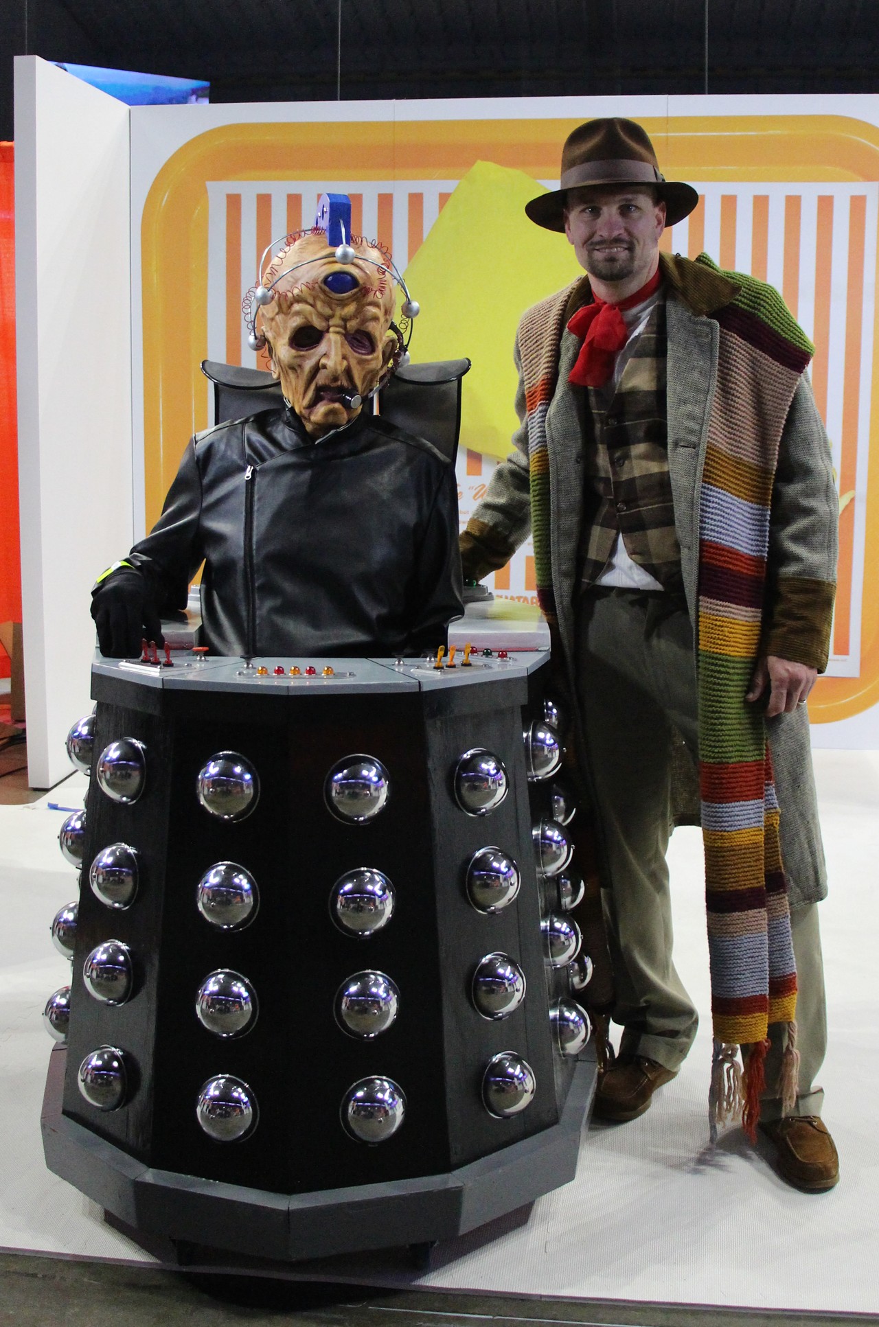 Davros and the Fourth Doctor (Doctor Who)