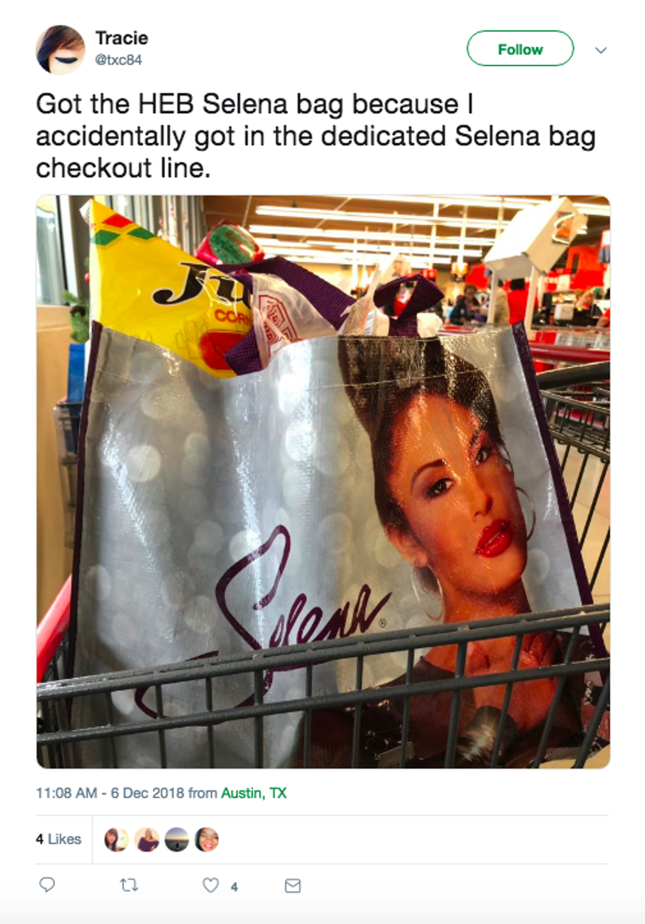 Twitter Users Have A Lot of Feelings About the Limited Edition Selena Bags Available at H-E-B