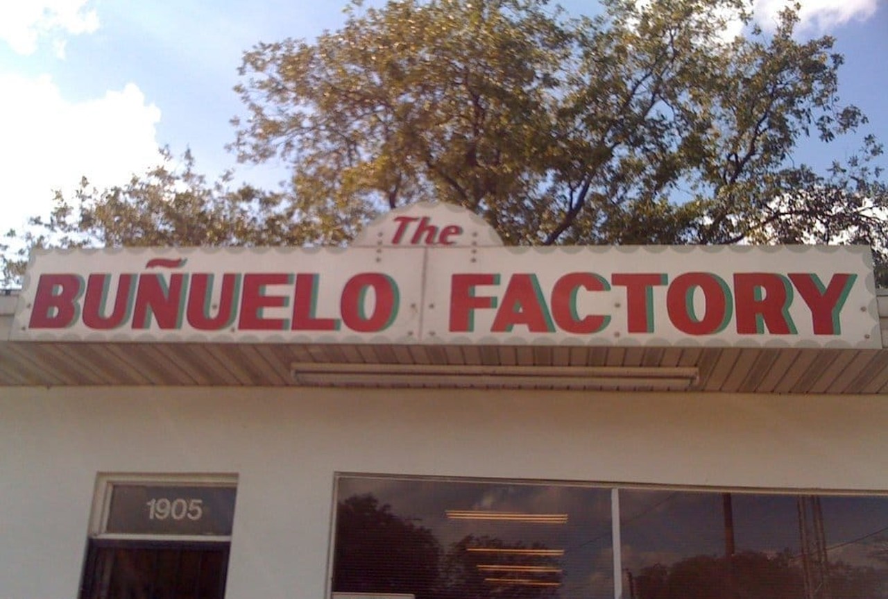 The Buñuelo Factory
1905 West Ave, (210) 735-3737
With buñuelo in the name, you can trust this spot to hold it down. No seriously, they’re only open 9 a.m. to 5 p.m. during the week, so you know these crunchy, sugary discs are on point here. And if that isn’t enough to convince you, take the (sometimes) long lines at this time of year as proof that these buñuelos are addicting.
Photo via Yelp / Adam G.