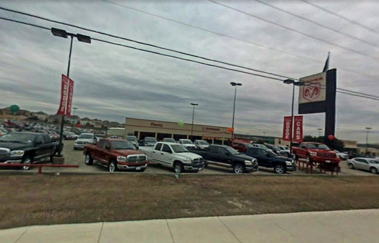 Then – January 2008
Fiesta Dodge car dealership
6320 Bandera Road