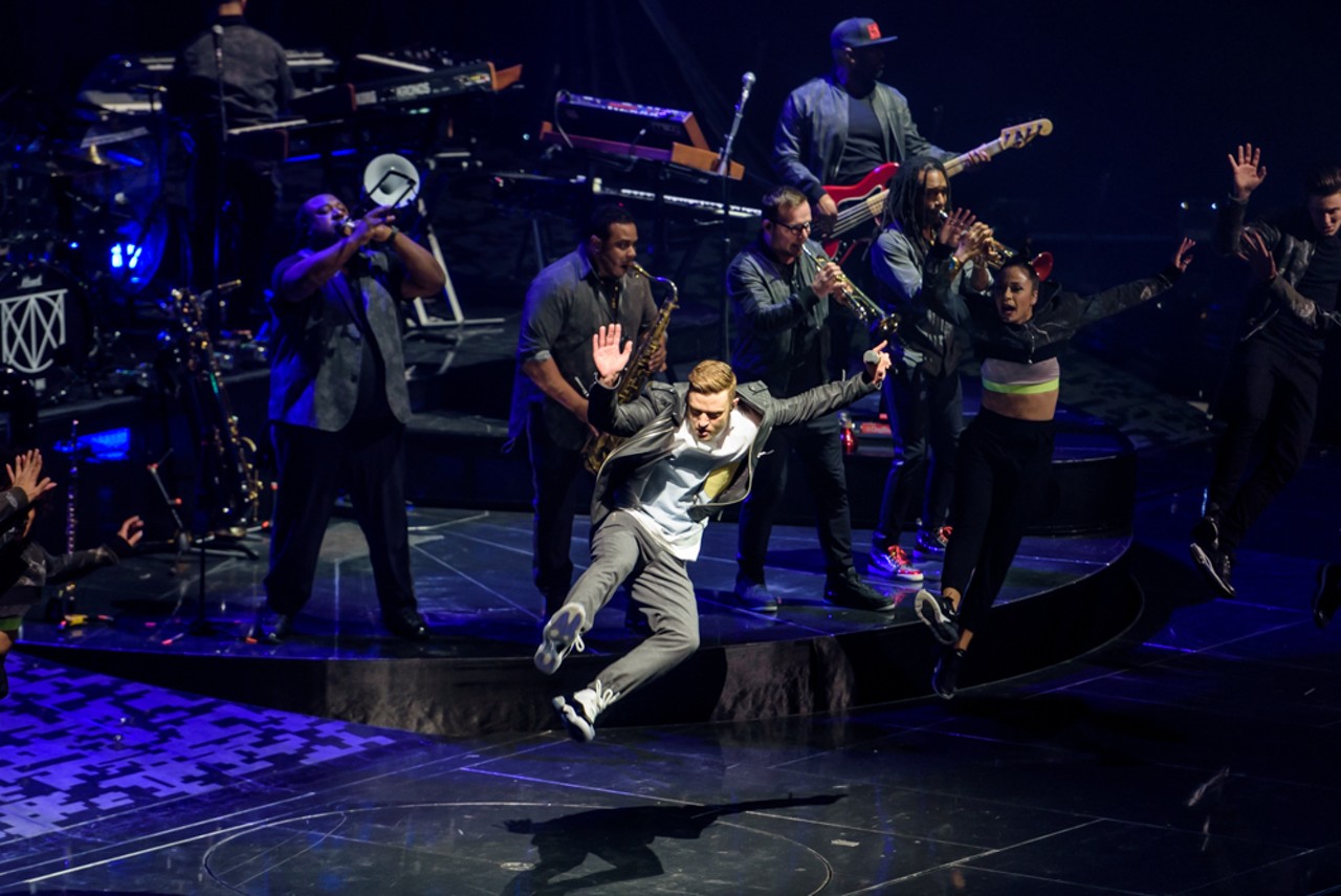 Justin Timberlake Brought the House Down at the AT&T Center
