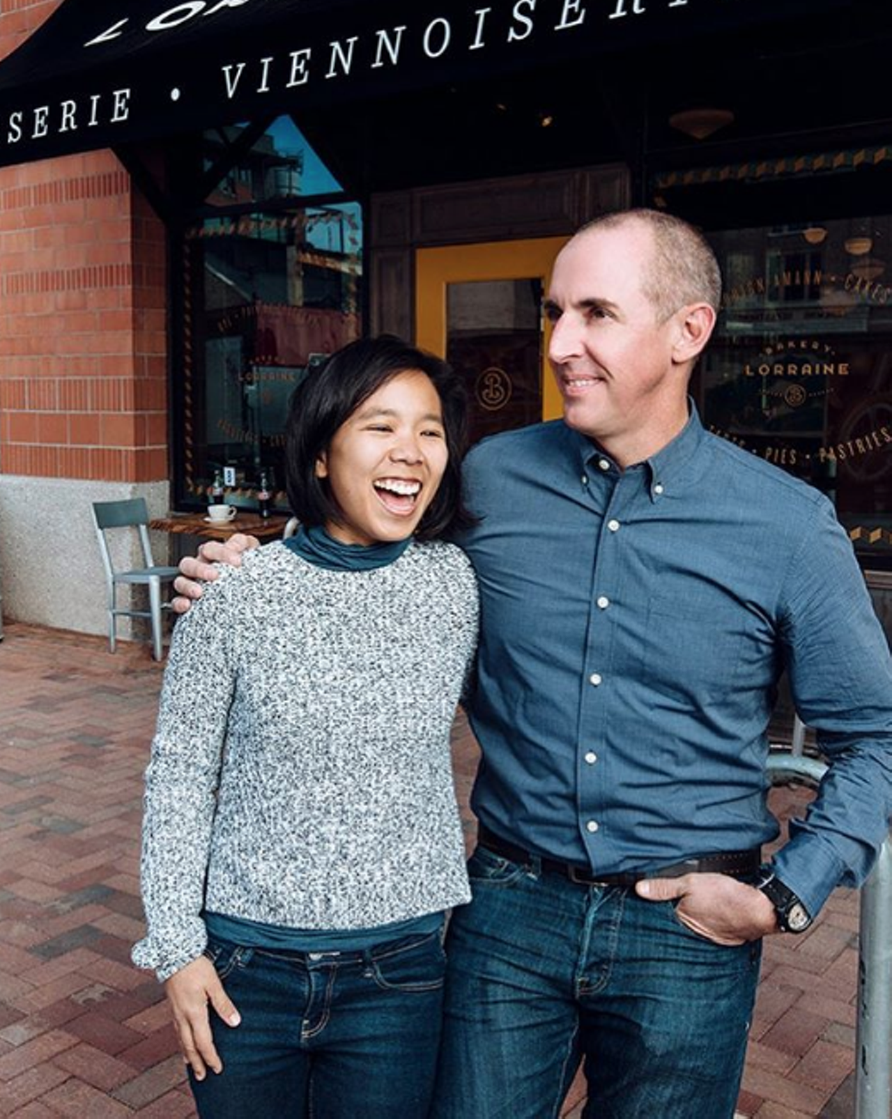 Jeremy Mandrell and Anne Ng
Photo  by joshhuskin via Instagram / bakery_lorraine