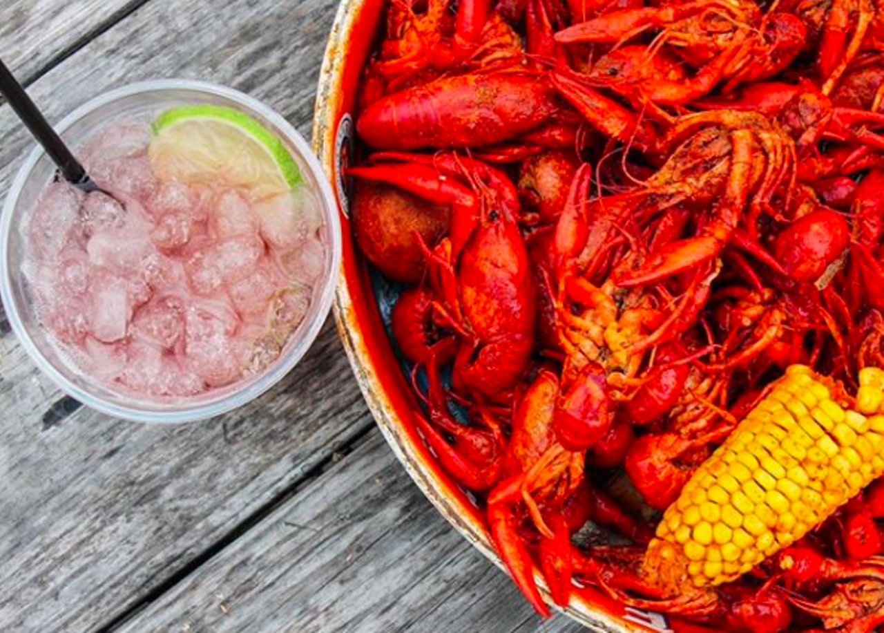 Shuck Shack
520 E Grayson St, (210) 236-7422, shuckshack.com
Crawfish season at Shuck Shack means its a party every Friday and Saturday. Head over to Grayson for three pounds of Cajun-boiled crawfish and all the fixings while it lasts.
Photo via Instagram / shuckshacksa