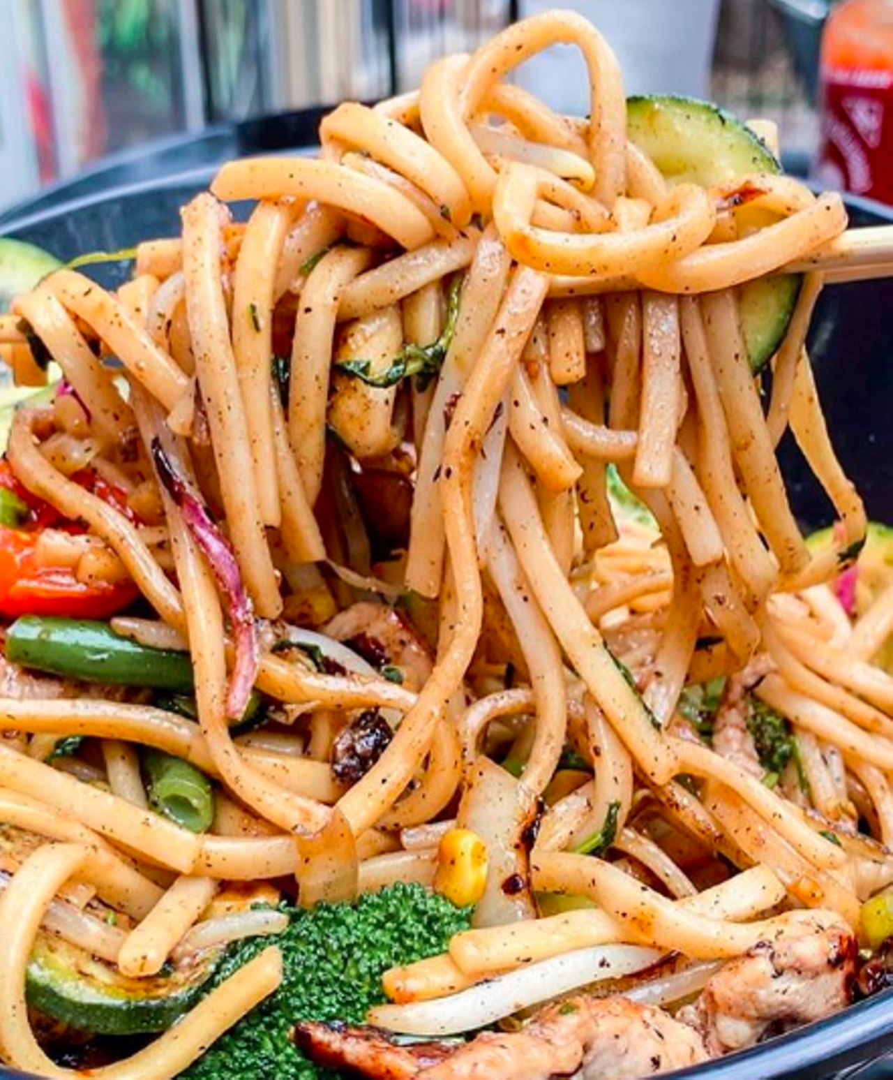 Genghis Grill
Multiple locations, genghisgrill.com
If your kids are into noodles, you’re in luck. With the purchase of an adult entree, you can get a free kid’s meal for your rugrats 12 and under on Tuesdays.
Photo via Instagram / stine.eats