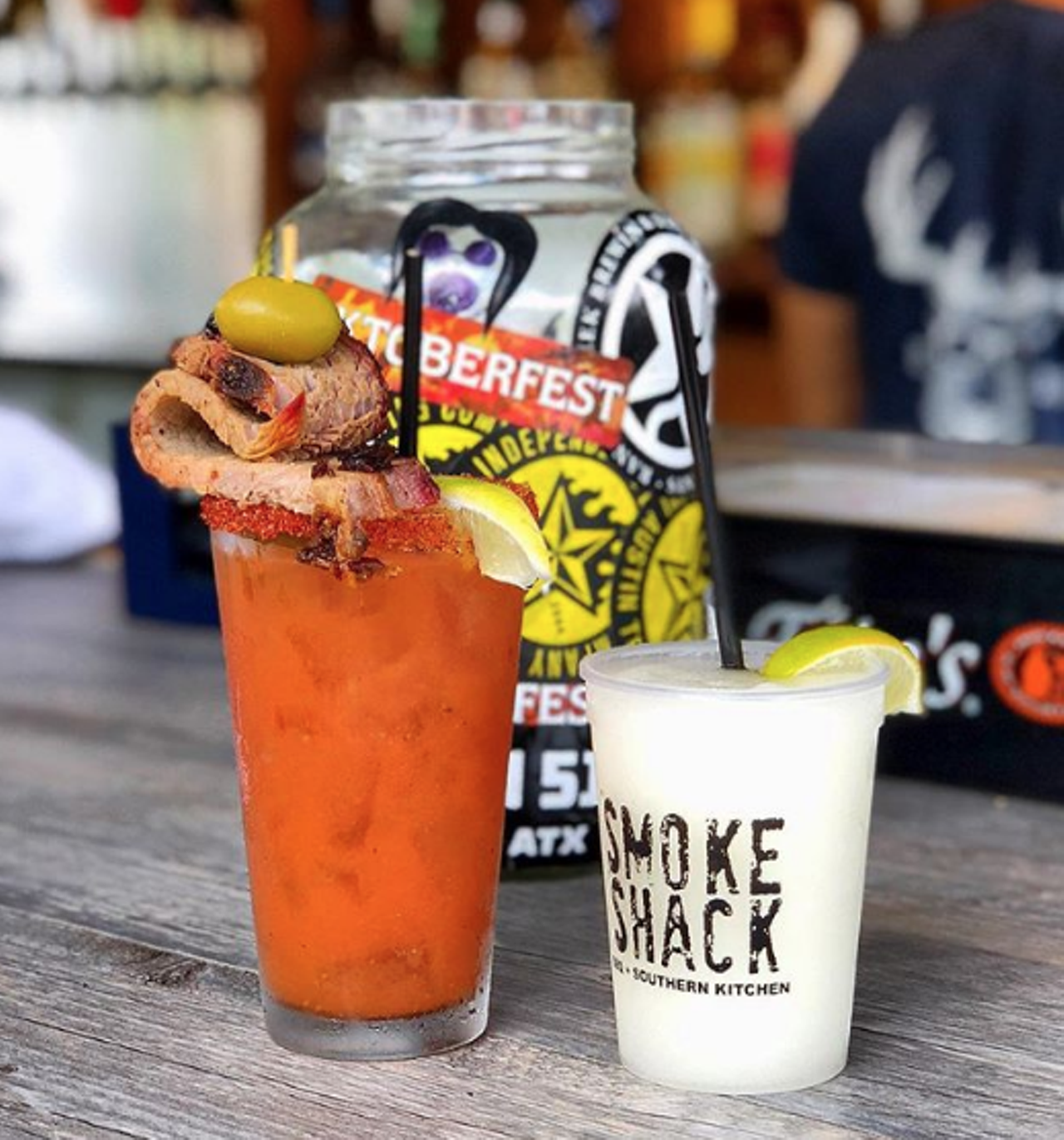 Bloody Marys
Most cities may have places that make Bloody Marys, but city makes the boozy drink all our own. Seriously, the more stuff you stuff into your Bloody Mary, the more puro it is.
Photo via Instagram / sip_sa