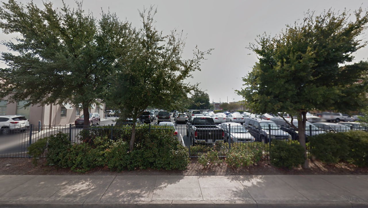 Then – September 2014
Random parking lot
516 South Flores Street