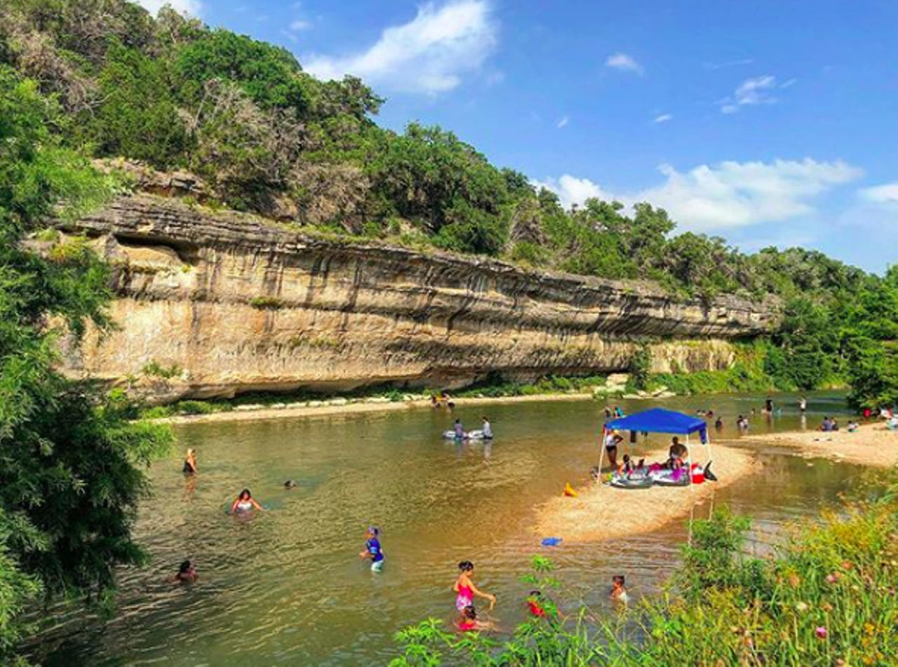 Guadalupe River State Park
3350 Park Road 31, Spring Branch, (830) 438-2656, tpwd.texas.gov
You definitely won’t be bored if you decide to spend some time at this state park. Not too far from San Antonio, the park is a hot spot for swimming, though the watering hole is also a solid options for tubing and fishing. There’s also a new paddling trail where you can kayak or canoe.
Photo via Instagram / larrynodarse