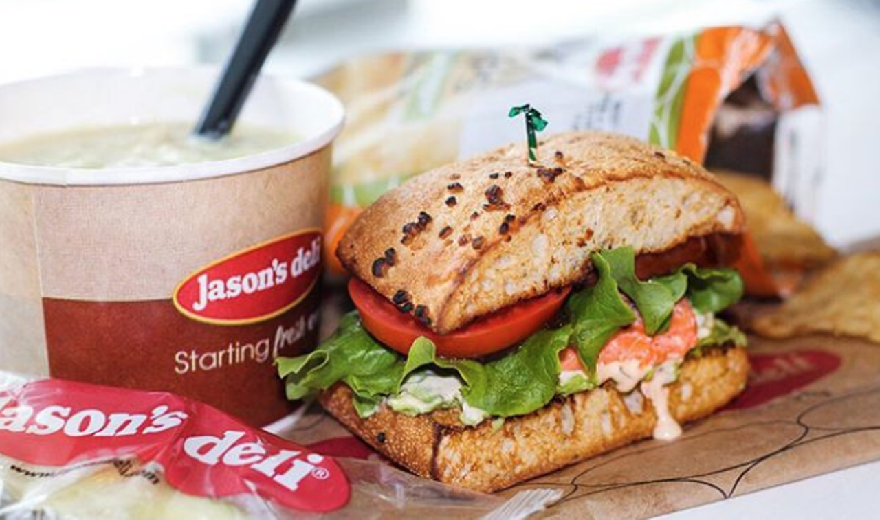Jason's Deli
Multiple locations, jasonsdeli.com
Founded in Beaumont, where the headquarters remains today, Jason’s Deli brings the vibe of quick sandwiches and soups to Texas. Prized for its delicious unlimited salad bar, the deli delivers a dining experience you can feel good about.
Photo via Instagram / jasonsdeli