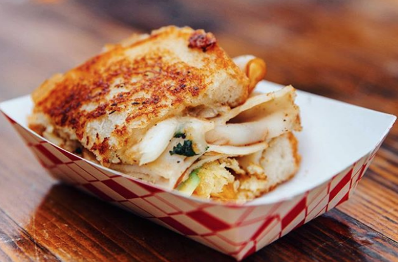San Antonio Grilled Cheese Fest
$30+, Saturday, Oct. 12, 1pm, St. Paul Square, 1174 East Commerce St, facebook.com
Back for a second year, this cheesy event is a perfect way to celebrate the season. Yes, with a warm, gooey grilled cheese sandwich! With your ticket you’ll be able to taste the classic sammich from local restaurants, chefs and vendors – and you’ll have to pick which one is your favorite. Decisions, decisions...
Photo by jonryangarcia via Instagram / egcollaborations
