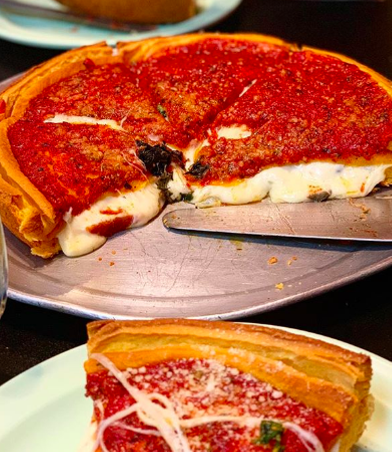 Chicago’s Pizza
5525 Blanco Road, (210) 349-8005, orderchicagospizzamenu.com
If you’re more of a Chicago-style type of guy/gal, you’ll be smart to try Chicago’s Pizza sometime. Here you’ll find classic deep-dish pizza and other Italian dishes. Choose from cheese, seafood or veggie, or create your own four-topping pie.
Photo via Instagram / milkbutterandeggs