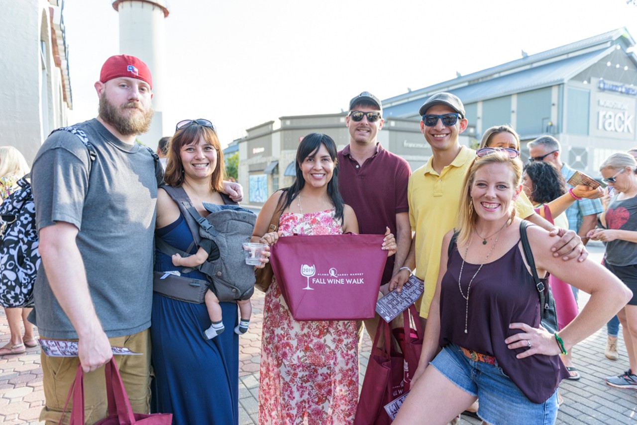 Everyone We Saw at the Alamo Quarry Market Wine Walk Event