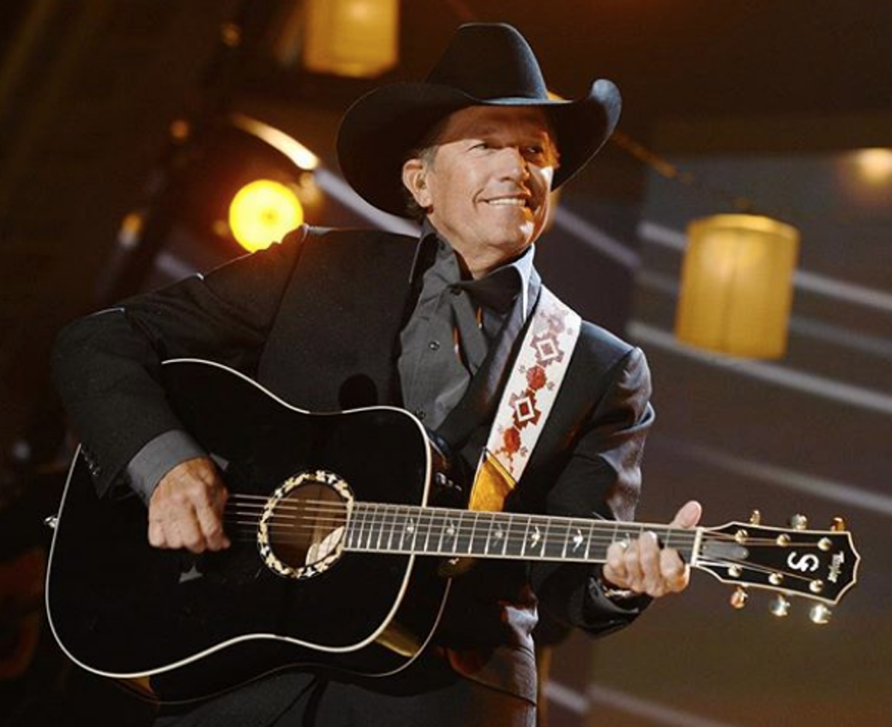 George Strait
If you’ve got all the swagger in the world, don a cream-colored cowboy hat and some brown cowboy boots, and you’ve got yourself a costume to be George Strait. Grab an old acoustic guitar if you can for the full effect.
Photo via Instagram / georgestrait