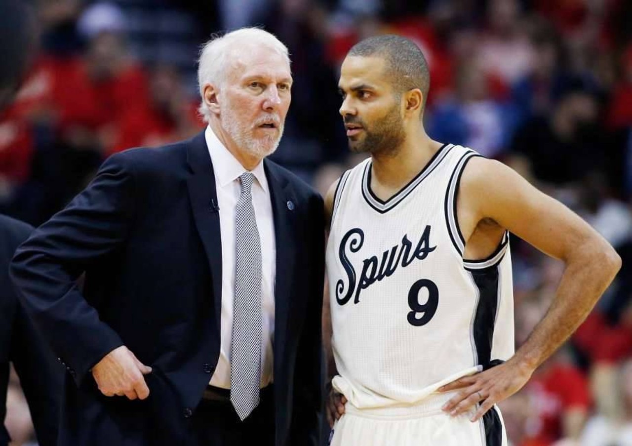 His relationship with Gregg Popovich is so endearing.
Tony leaving the Spurs has not at all changed his relationship with Coach Pop. Even after the trade, the longtime coach has gone one to call TP a “friend for life” who he says is “like a son.” We’re not crying, you are!
Photo via Facebook / Tony Parker