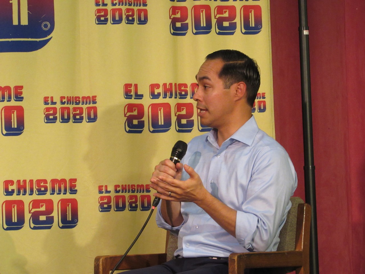 Julián Castro Visited the Esperanza Center Last Night and Talked About Why He's Staying in the Presidential Race