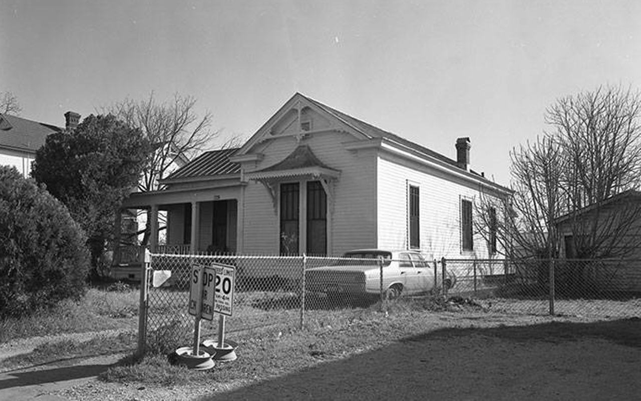 The Leopold Wolf House was no more in order to make way for HemisFair '68. The 606 Goliad Street structure was not only a home to the Wolf family, but also the Wolf Residence Shop, which was a woman's clothing business since the 1920s. By the time the structure was demolished, Leopold's two daughters were operating the business.