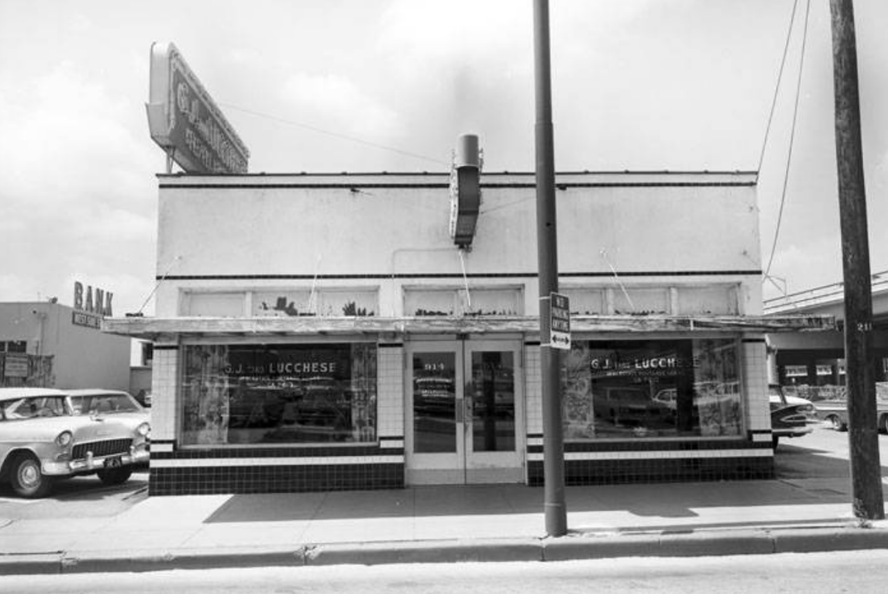 The G.J. "Tano" Lucchese Real Estate Company was formerly housed at 714 W. Houston Street, though the address was previously referred to a 914 W. Houston Street.