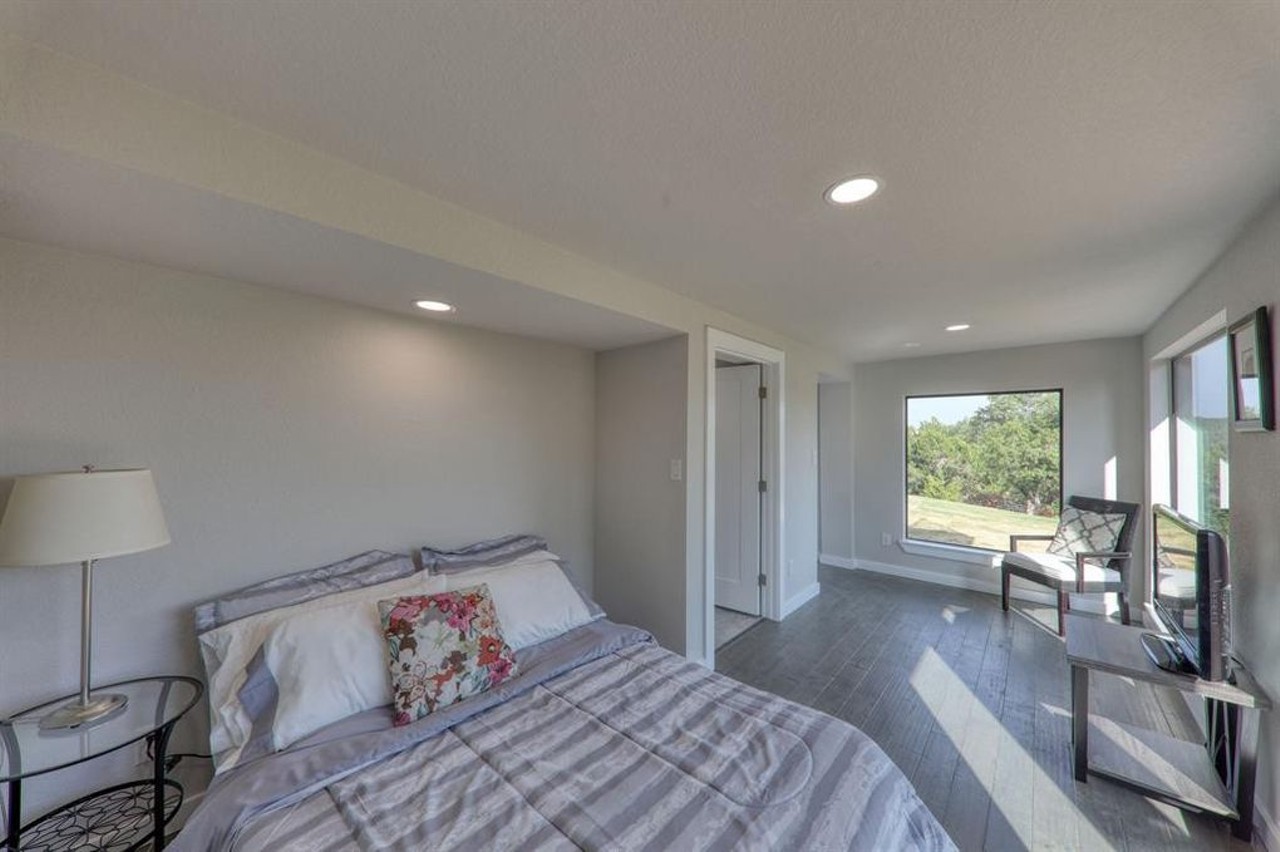There's also three bedrooms across the 2,238-square-foot home.