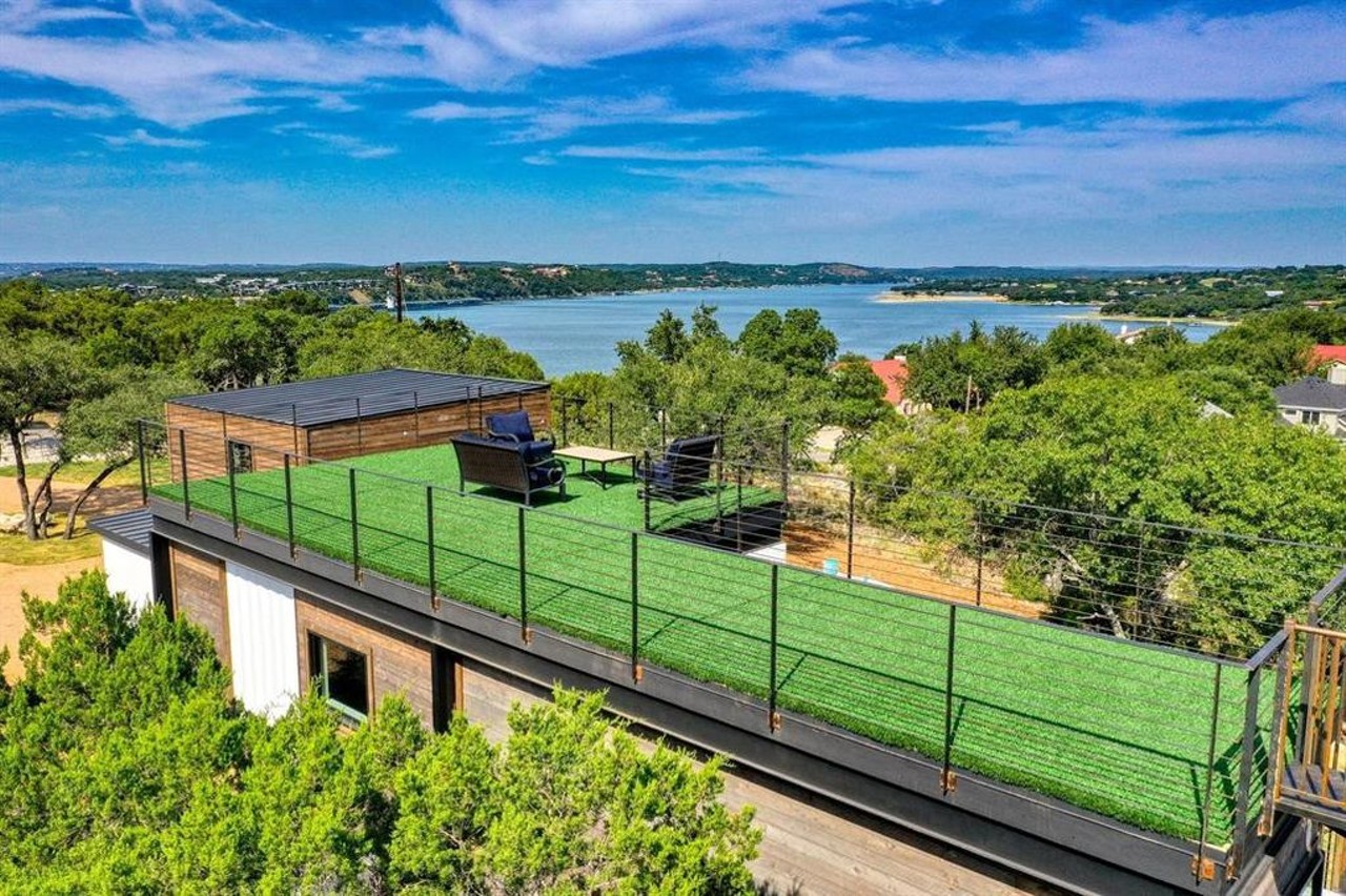 This Stunning Lake Travis Home Made Entirely Out of Shipping Containers is  For Sale, Let's Take a Tour, San Antonio