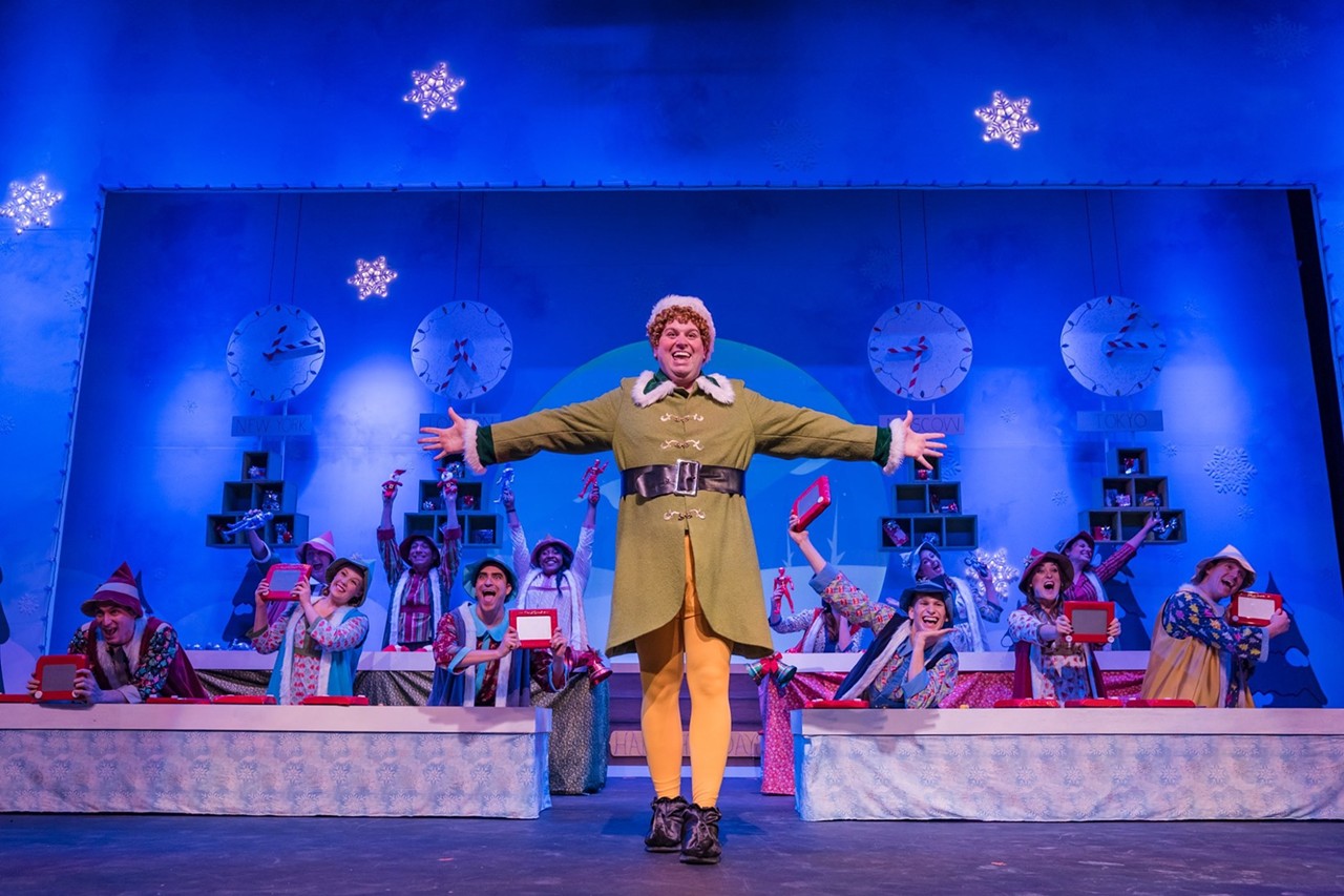 Laugh along to Elf the Musical at the Public Theater of San Antonio
800 W Ashby Pl, (210) 733-7258, thepublicsa.org
The original Elf? Hilarious. Elf the Musical? Your sides will hurt. Tickets range anywhere from $20 to $40. Your lover think this is lame? We only have one thing to say — there’s room for everyone on the nice list, except you.
Photo by Siggi Ragnar