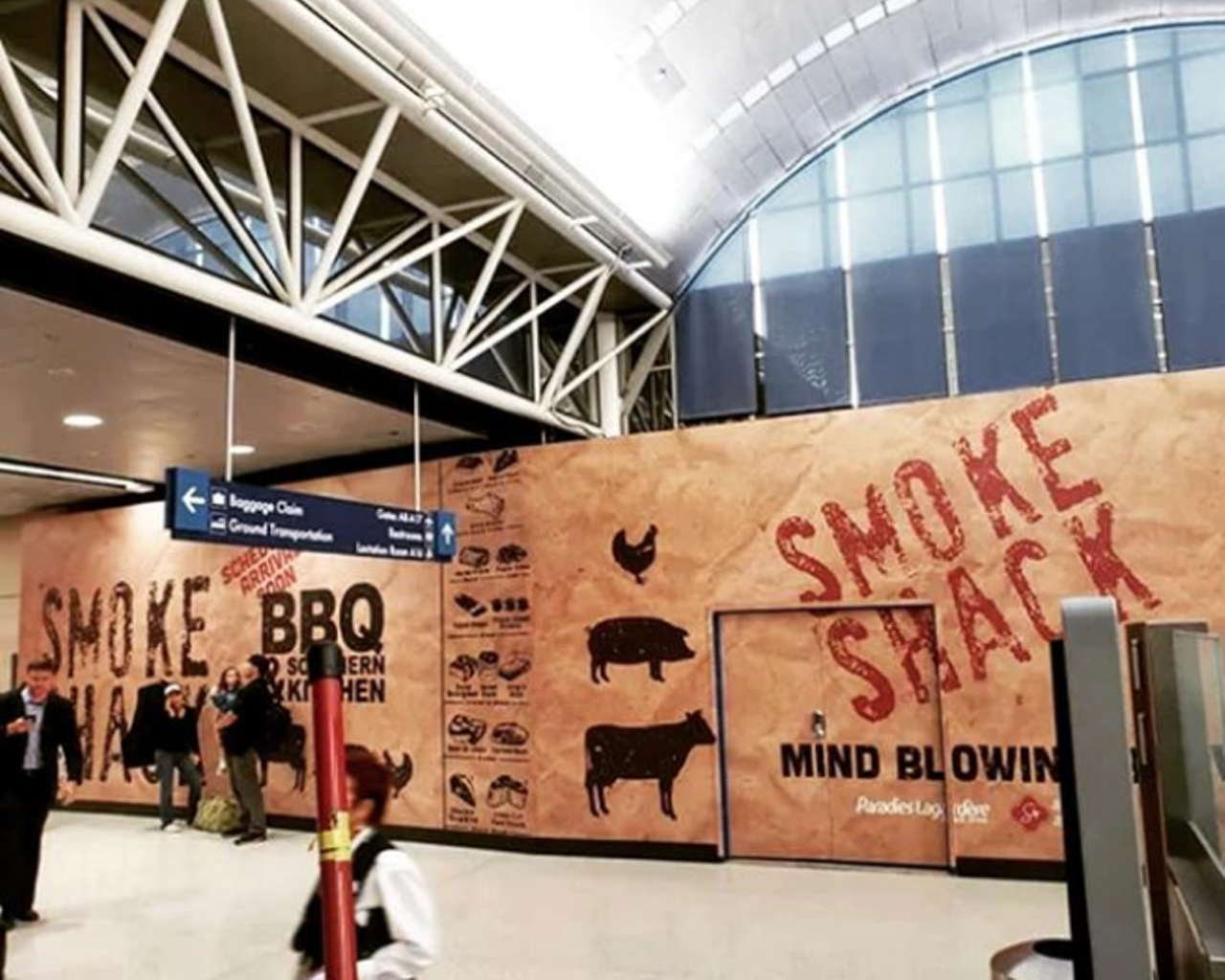 Smoke Shack BBQ
You don’t have to travel far for great Texas barbecue. Chris Conger’s Broadway restaurant Smoke Shack is slated to bring brews, BBQ and a full bar to San Antonio International Airport in 2020. Expect to see favorites from both the OG Smoke Shack and sister bar The Pigpen for breakfast, lunch and dinner.
Photo via Instagram / smokeshack