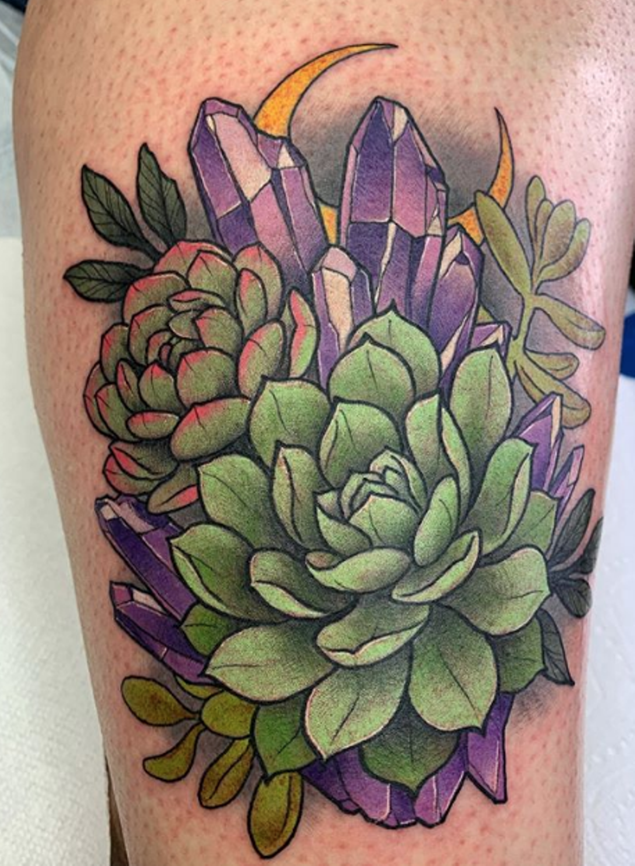 Venetian Tattoo Gathering : Tattoos : Flower Poppy : King Protea Flower