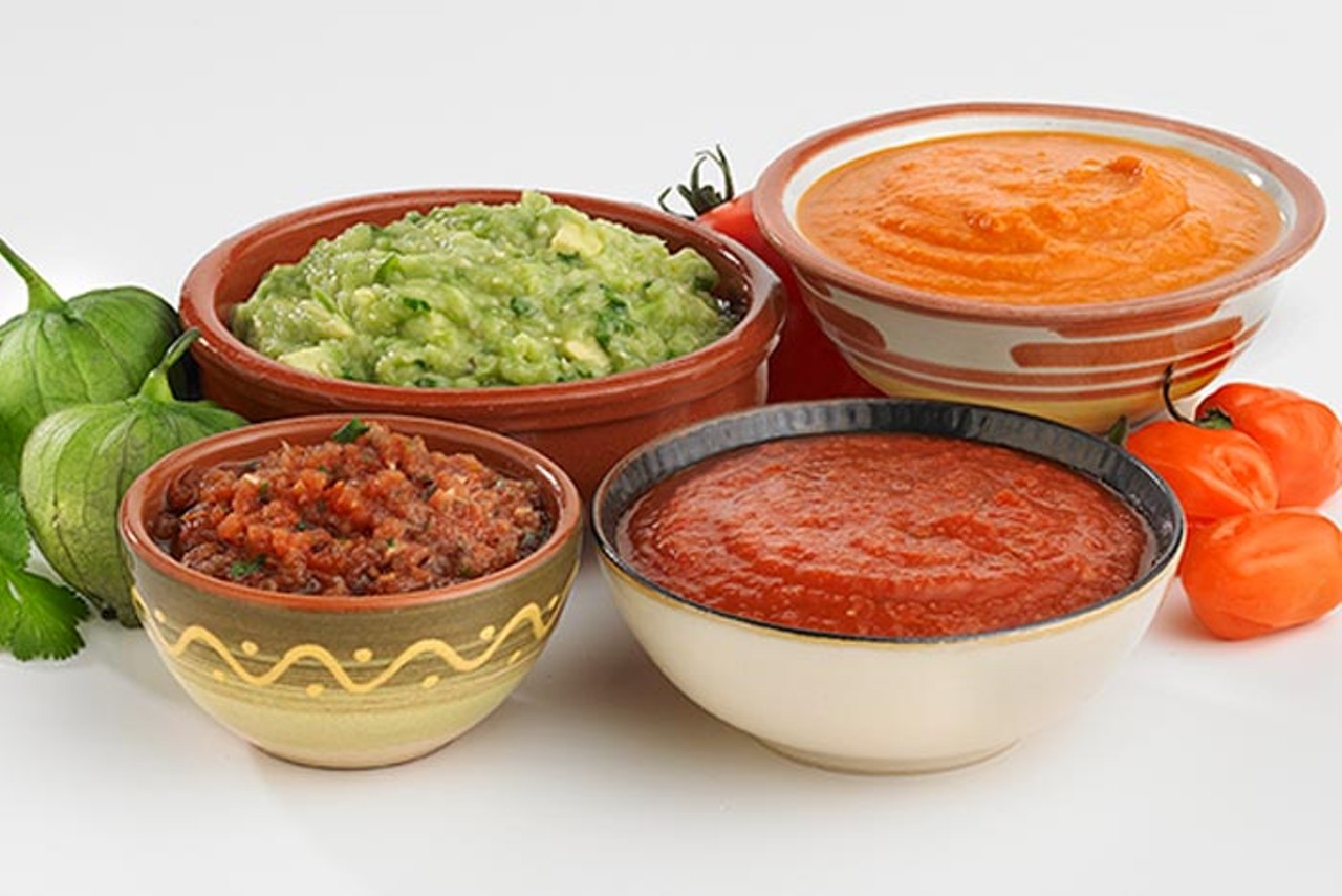 Bulk Bar Salsas
There&#146;s never been a more perfect time for
salsas! And we&#146;ve got some new ones for
you made with ingredients like charred
tomatillos, cooked tomatoes, and dried
chiles. Choose from Salsa de Aguacate y
Tomatillo, Salsa Tomate Roja Cocida, Salsa
Habanero, and more.