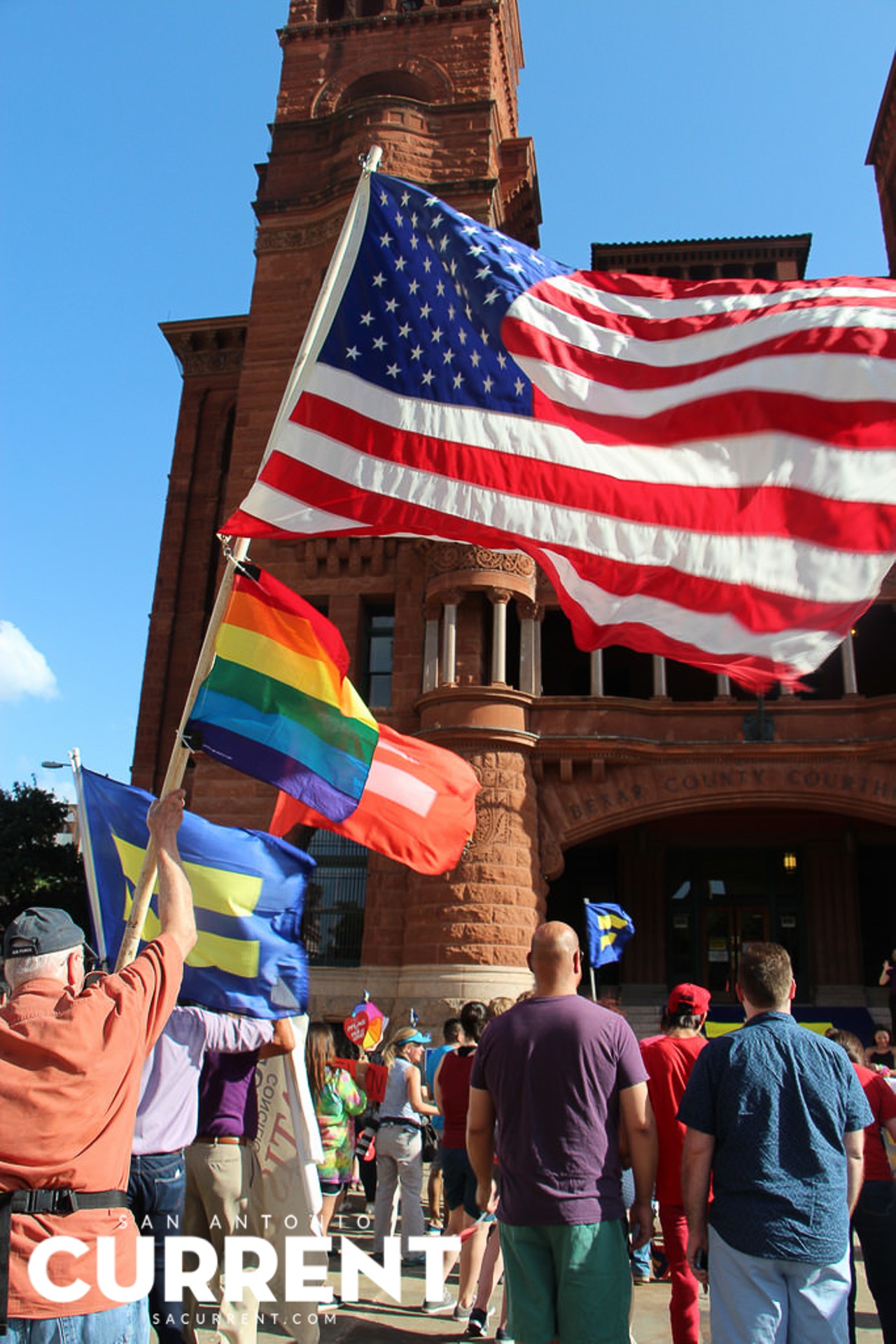 48 Photos From Friday's Celebratory Marriage Equality Rally