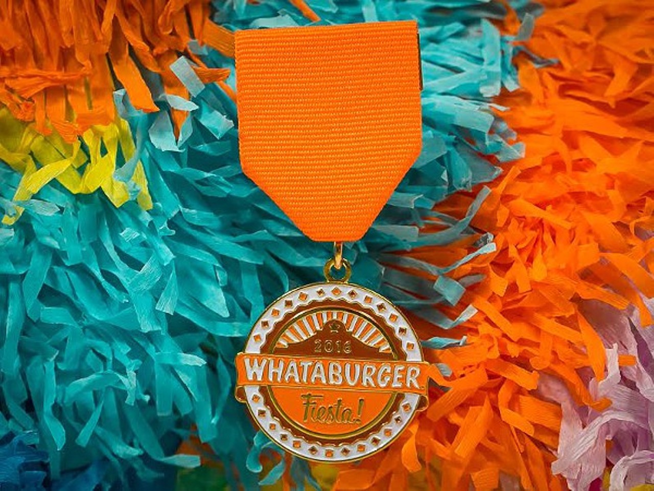 Whataburger 2016
Present this medal while drunk at 3am on a Saturday night at any San Antonio Whataburger and demand a free Honey Butter Chicken Biscuit! (Not official but if it works you can thank us later.)
