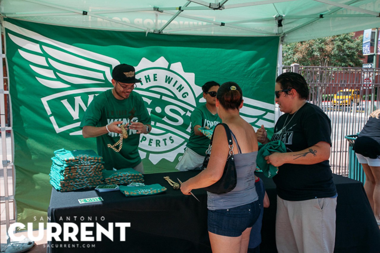 47 Photos Of The Wingstop Flavor Tour With Pi&ntilde;ata Protest