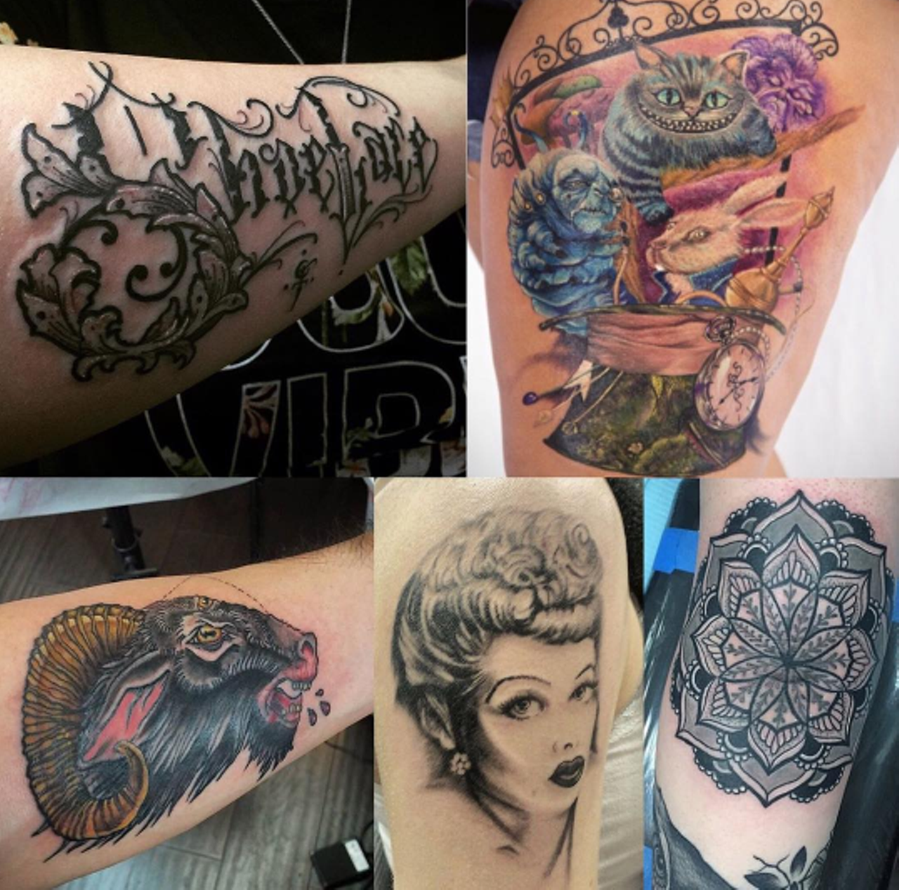 Dermastain Tattoo
Address 502 Embassy Oaks
Call (210) 545-3541for hours and more information. 
Photo via Facebook/dermastaintattoo