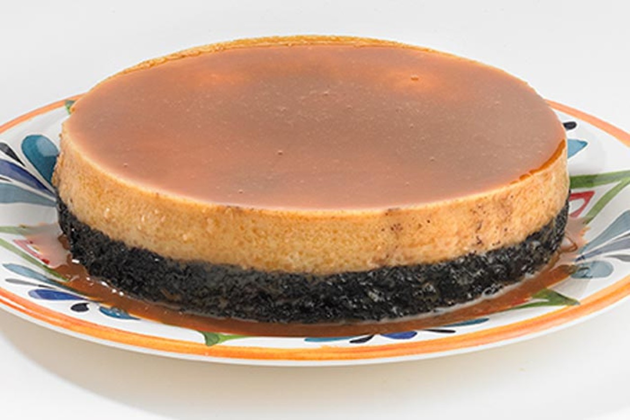 Chocoflan
The Mexican favorite gets an upgrade: Ours has rich, creamy flan baked on top of a moist chocolate cake that&#146;s covered with lusciously
sweet, caramelly cajeta.