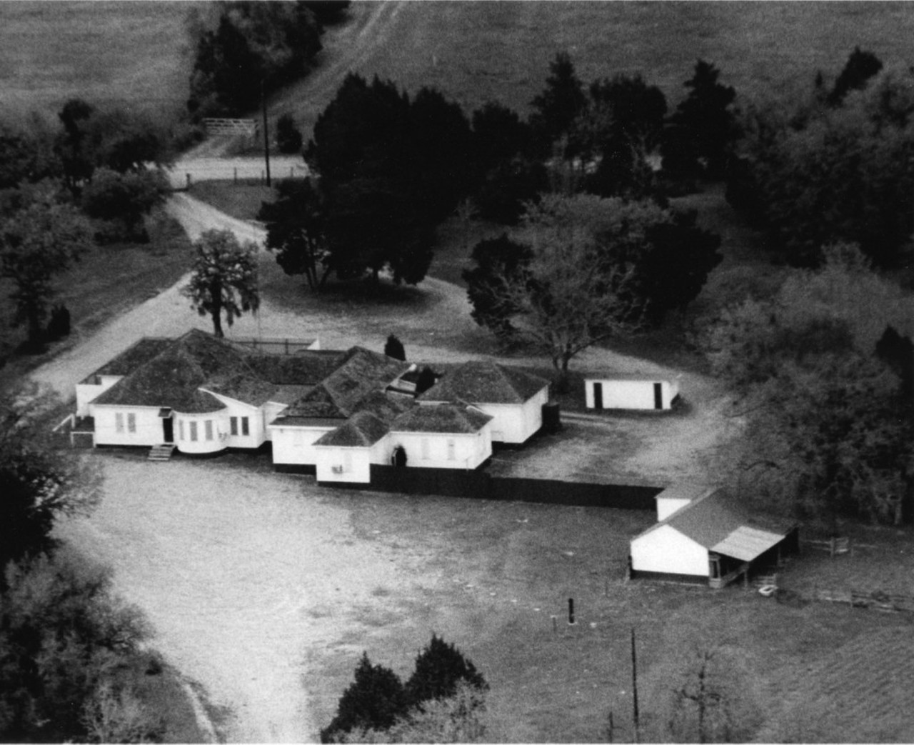 The Chicken Ranch, circa 1973. Courtesy of William P. Hobby Sr. Family Papers