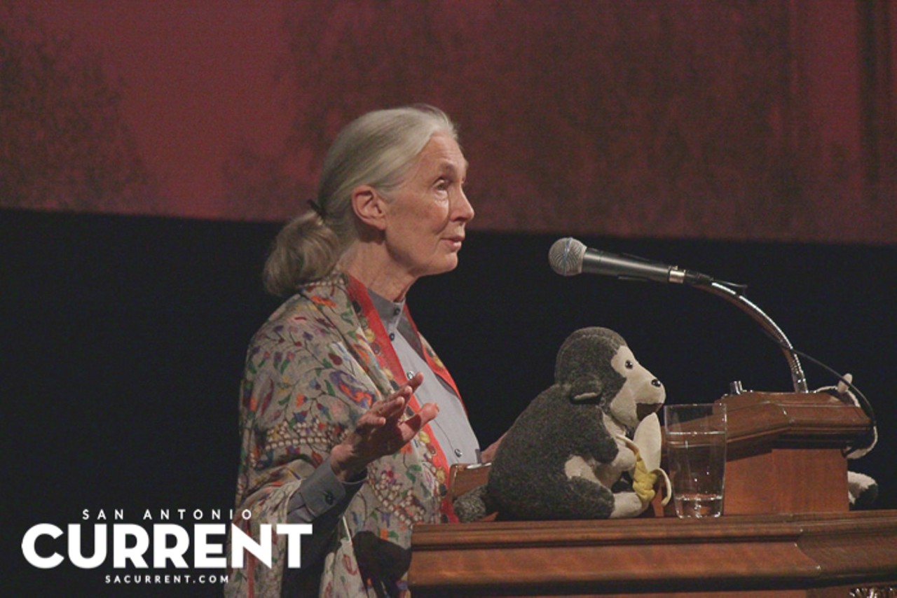 25 Photos of Jane Goodall at Trinity University