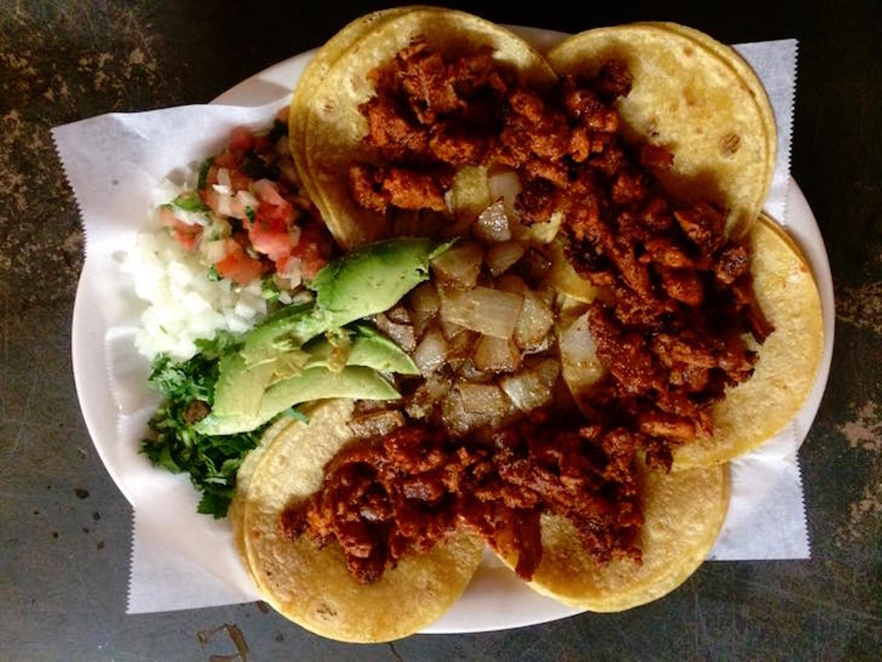 El Gallito De Jalisco 
9226 Wurzbach Road, (210) 614-7114 
Mini tacos are perfect for any day of the week and any meal of the day and El Gallito serves up their five mini tacos and a soda all for $6.50 every week. Don&#146;t miss the burritos for $4.50. 
Photo via Facebook (El Gallito De Jalisco Mobile Taco Truck)