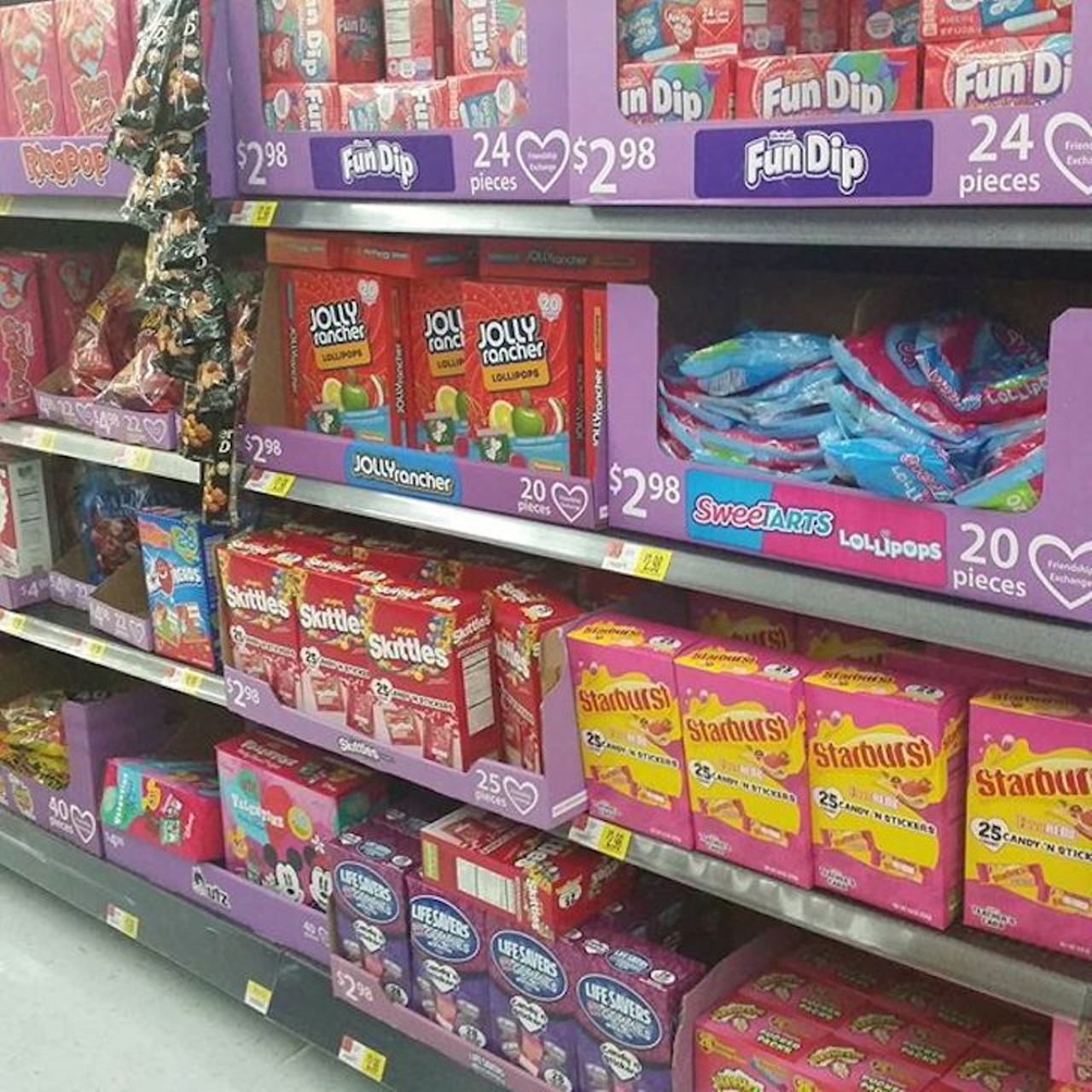 Go shopping for discounted candy like a baller at the dollar store. 
Photo via Instagram (har2bqueen)
