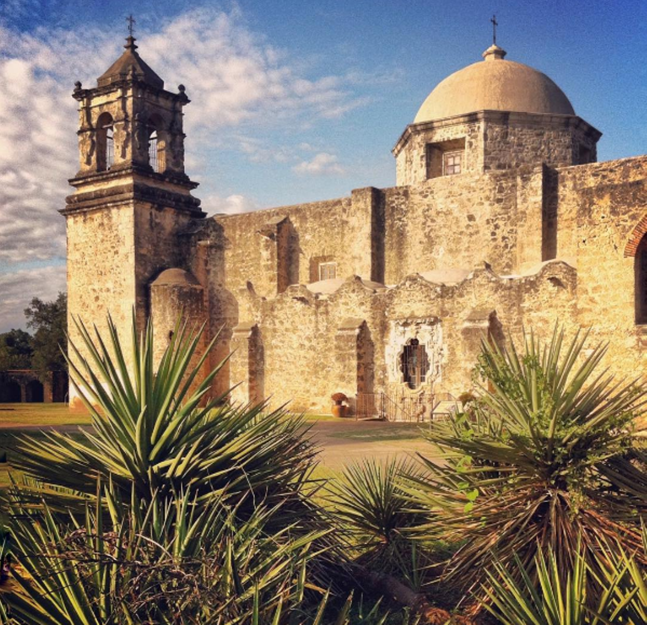 Stroll through the Missions National Park
6701 San Jose Drive, visitsanantonio.com
Take your date on a history lesson and walk through National Park and World Heritage Site. 
Photo by @aaronbates for @bigbendnps via Instagram, missionsnps