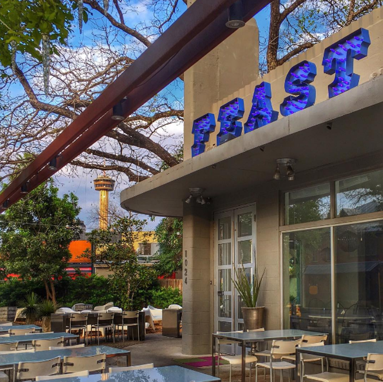 Feast
1024 S Alamo, (210) 354-1024,  Feast
Get there early or risk a long wait time&#151;this is a hoppin&#146; brunch spot for a reason. 
Photo via Instagram,  kwcad