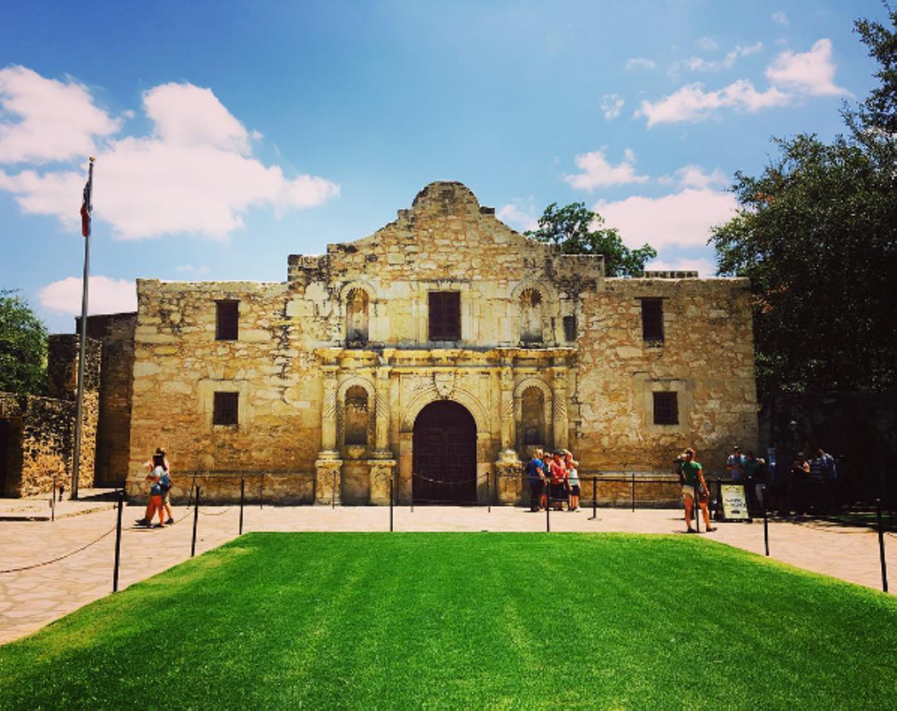 The Alamo
300 Alamo Plaza, (210) 225-1391,  thealamo.org
Who could forget their first trip the Alamo? If you haven&#146;t visited the mission and battle field since your childhood years, think of it as your duty as a San Antonian to make the trip soon.
Photo via Instagram, lsh826