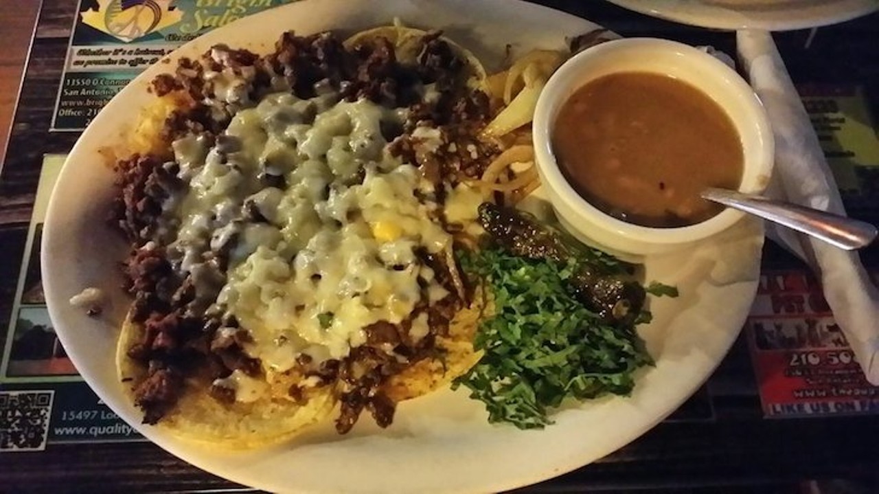 Los Generales 
16216 Nacogdoches Road, (210)637-3331, losgenerales.com
Expect a crowd of people because the food is that good. 
Photo via Yelp (Los Generales)