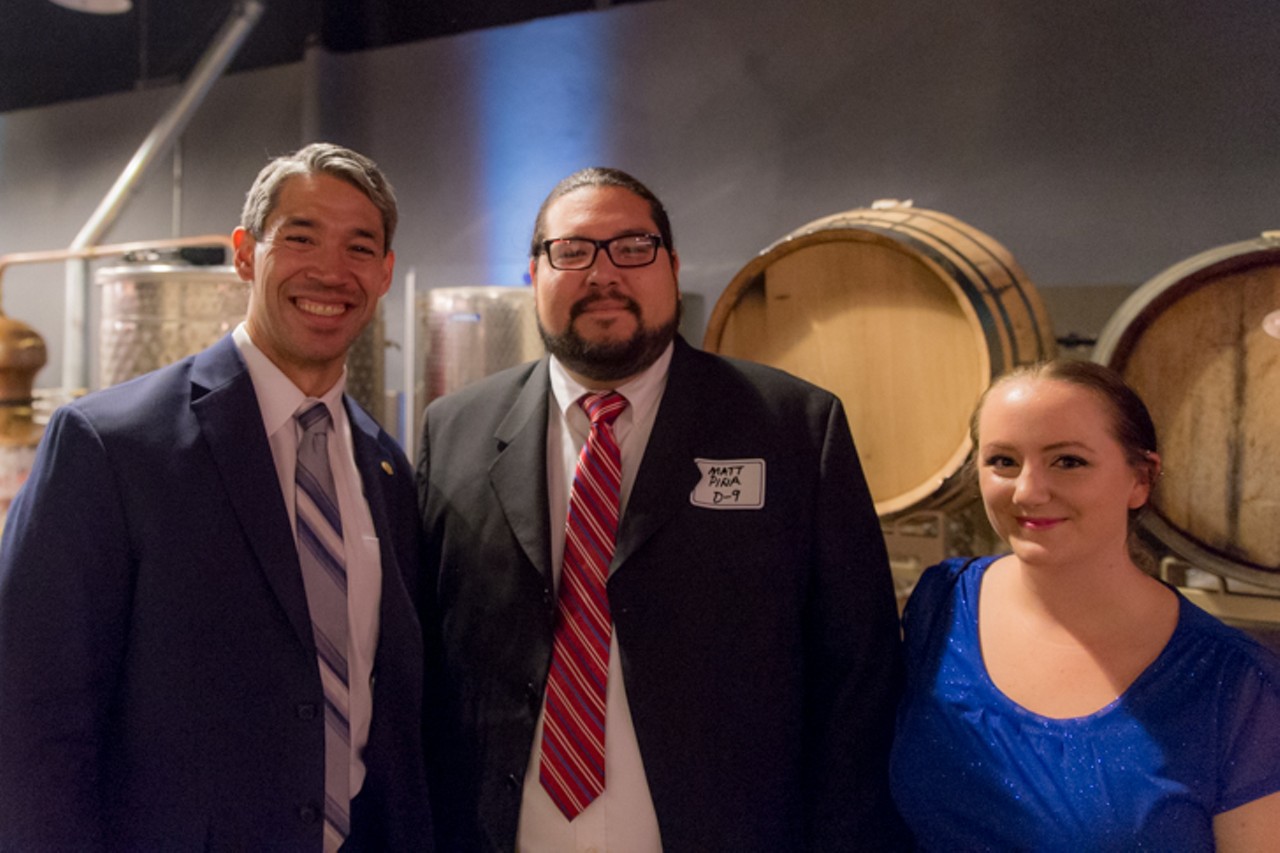 MOVE San Antonio invited college students and young professionals across San Antonio to join local elected officials, and 2017 municipal election candidates to discuss issues important to our generation. Event was held at Dor?ol Distilling in SATX on 12Jan17. (Andrew Patterson/SACurrent)