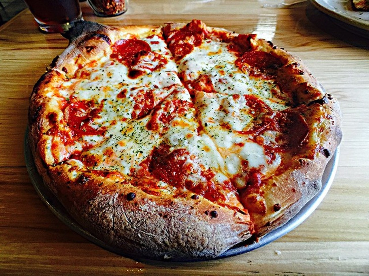 Halftime Pizza
While the enchilada pizza topped with pico de gillo is a fresh addition to an old favorite, owner David Garcia's hospitality was even more refreshing at Halftime Pizza.  
7126 Tezel Road, (210) 521-2990 
Photo via San Antonio Current